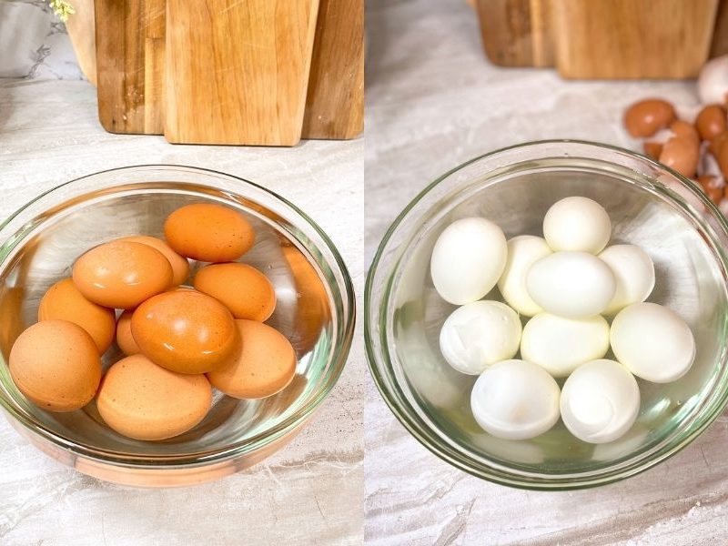 SUPER EASY AND SIMPLE HARD-BOILED EGGS