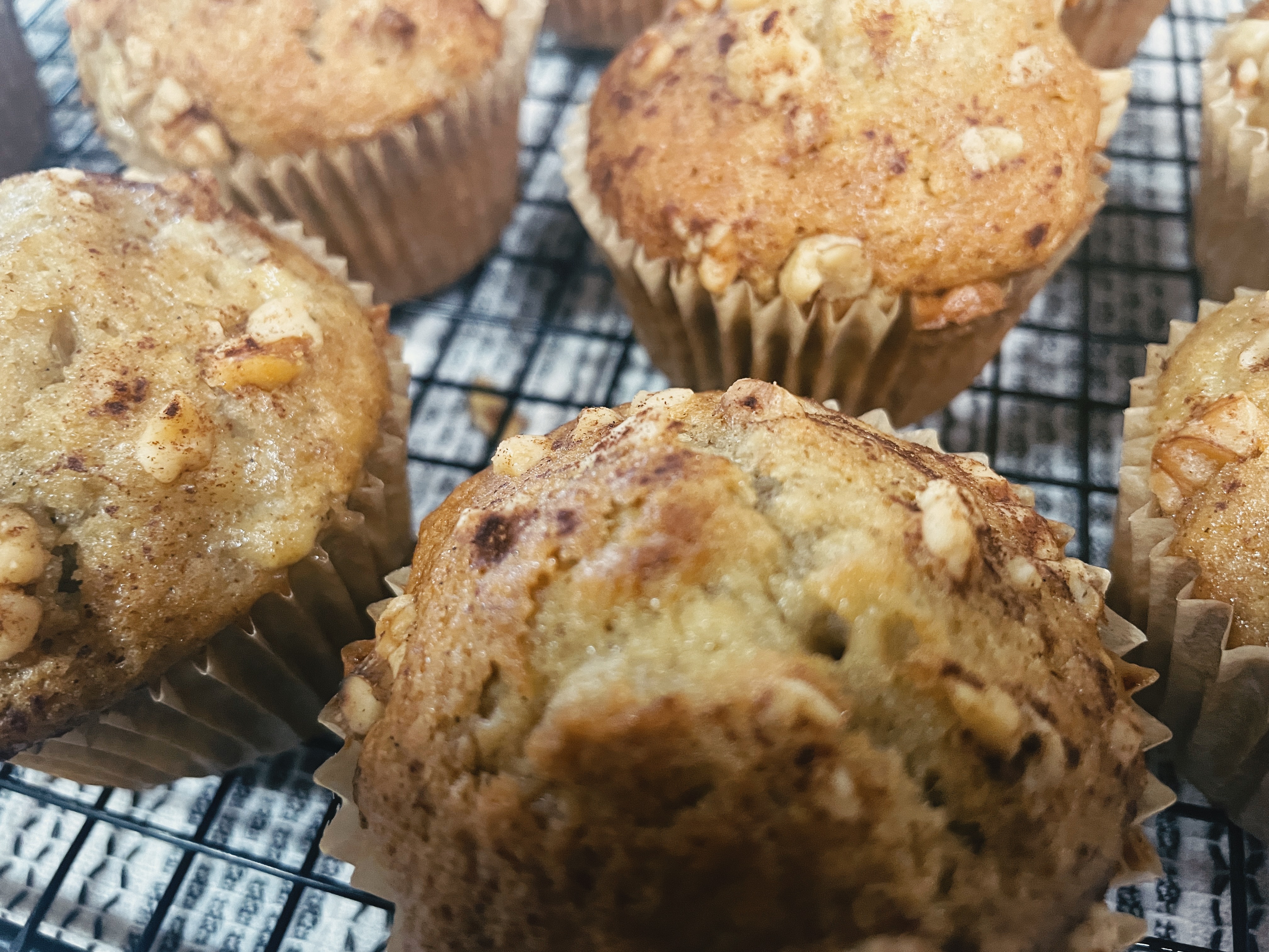 banana walnut muffins recipe