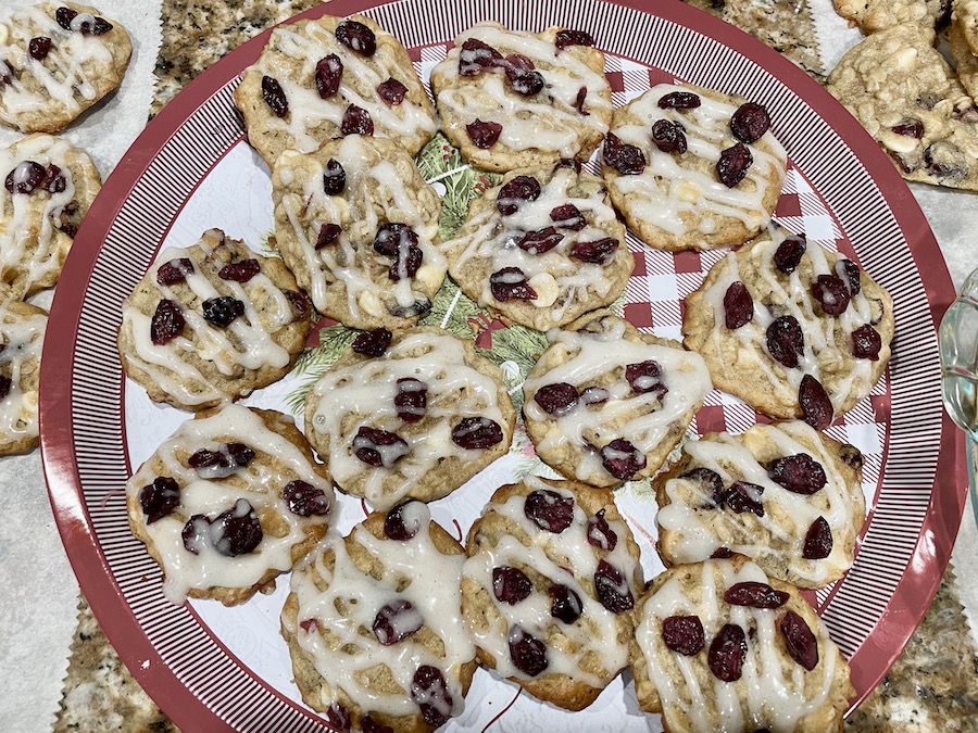 holiday cookie trays